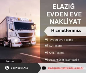 Elazığ'da Nakliyat Hizmetleri